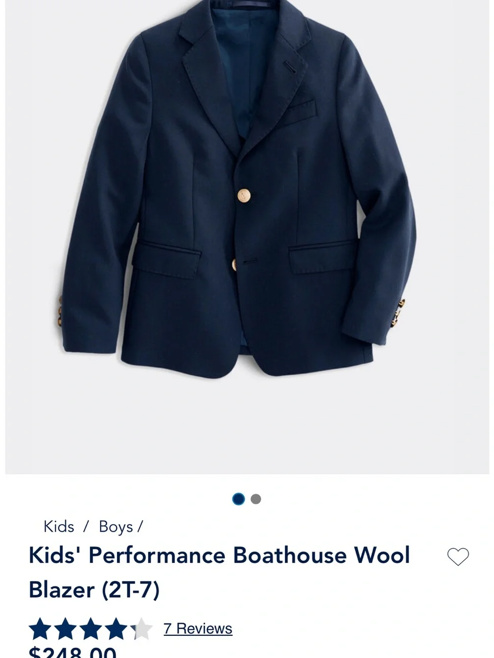 Vineyard Vines toddler blazer